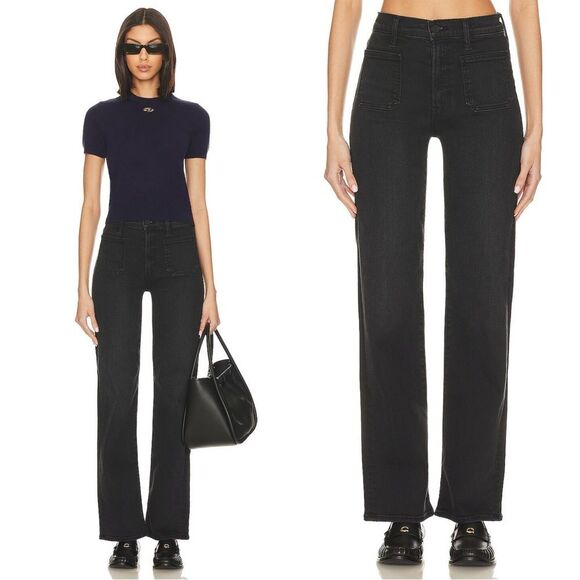 NWT MOTHER Denim The Patch Pocket Rambler Sneak in Vroom